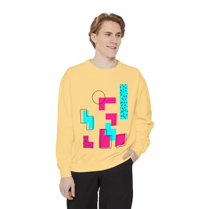 Retro Geometric Vibes - Sweatshirt