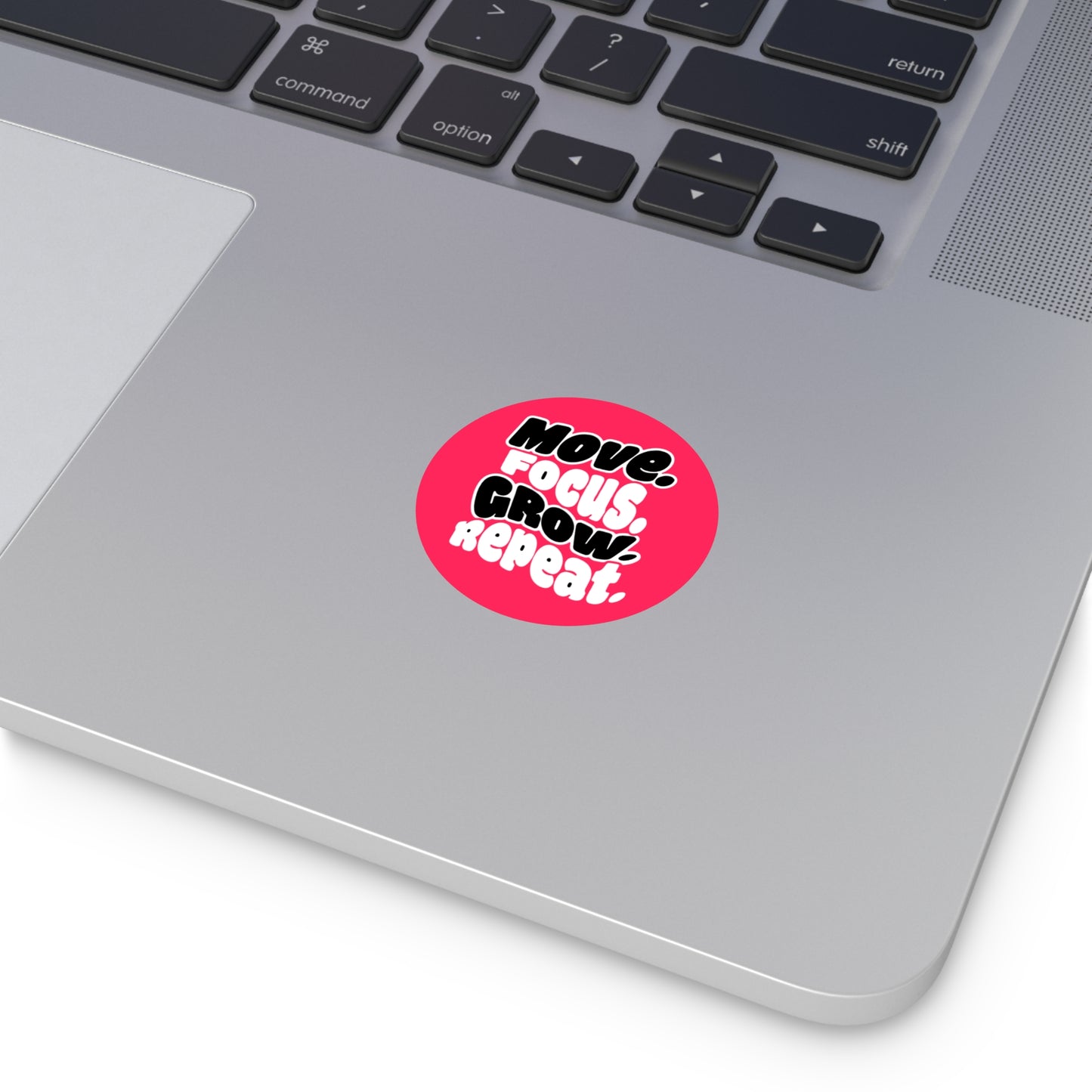 Move. Focus. Grow. Repeat. - Sticker