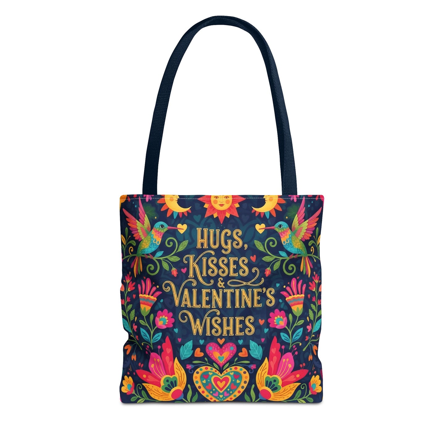 Hugs, Kisses & Valentine's Wishes - Tote Bag