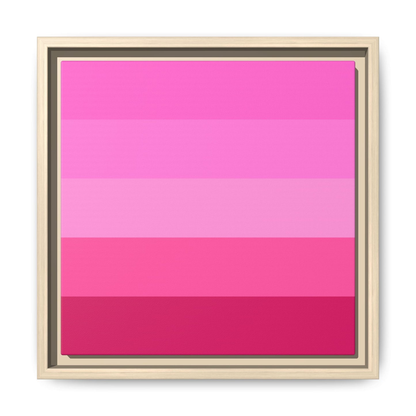Valentine Rose Colors - Framed Canvas