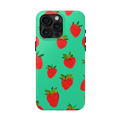 Strawberry Pattern - Phone Case