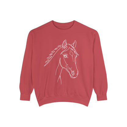 Horse Portrait Sketch - Sweatshirt