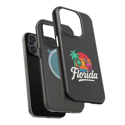 Florida Sunset Palm - Magnetic Phone Case