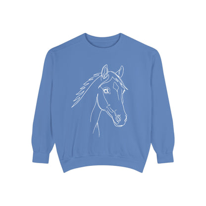 Horse Portrait Sketch - Sweatshirt