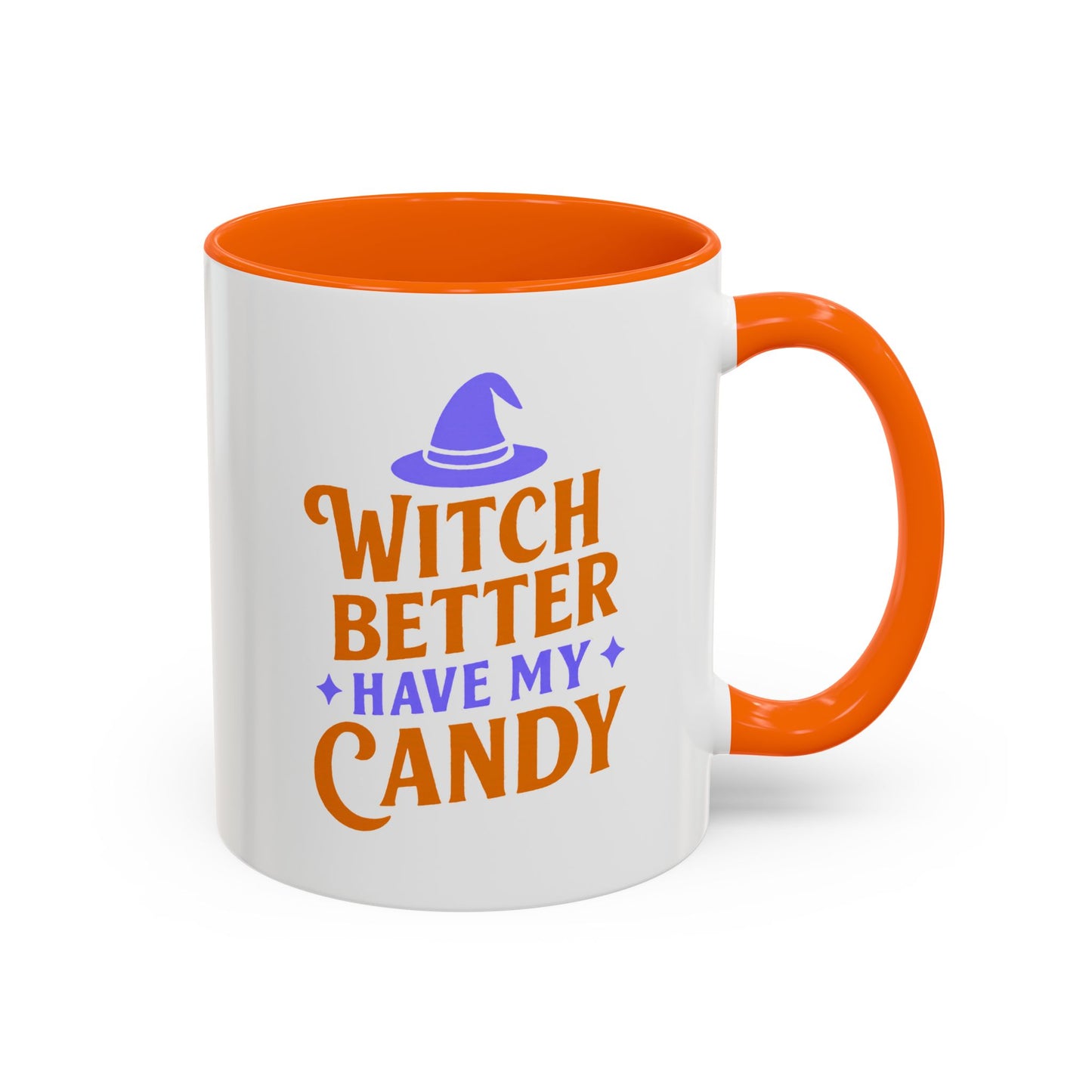 Witch-Themed Coffee Mug, Halloween decor, Gift for witches, Candy lover's mug, Spooky season drinkware, 11oz, 15oz options