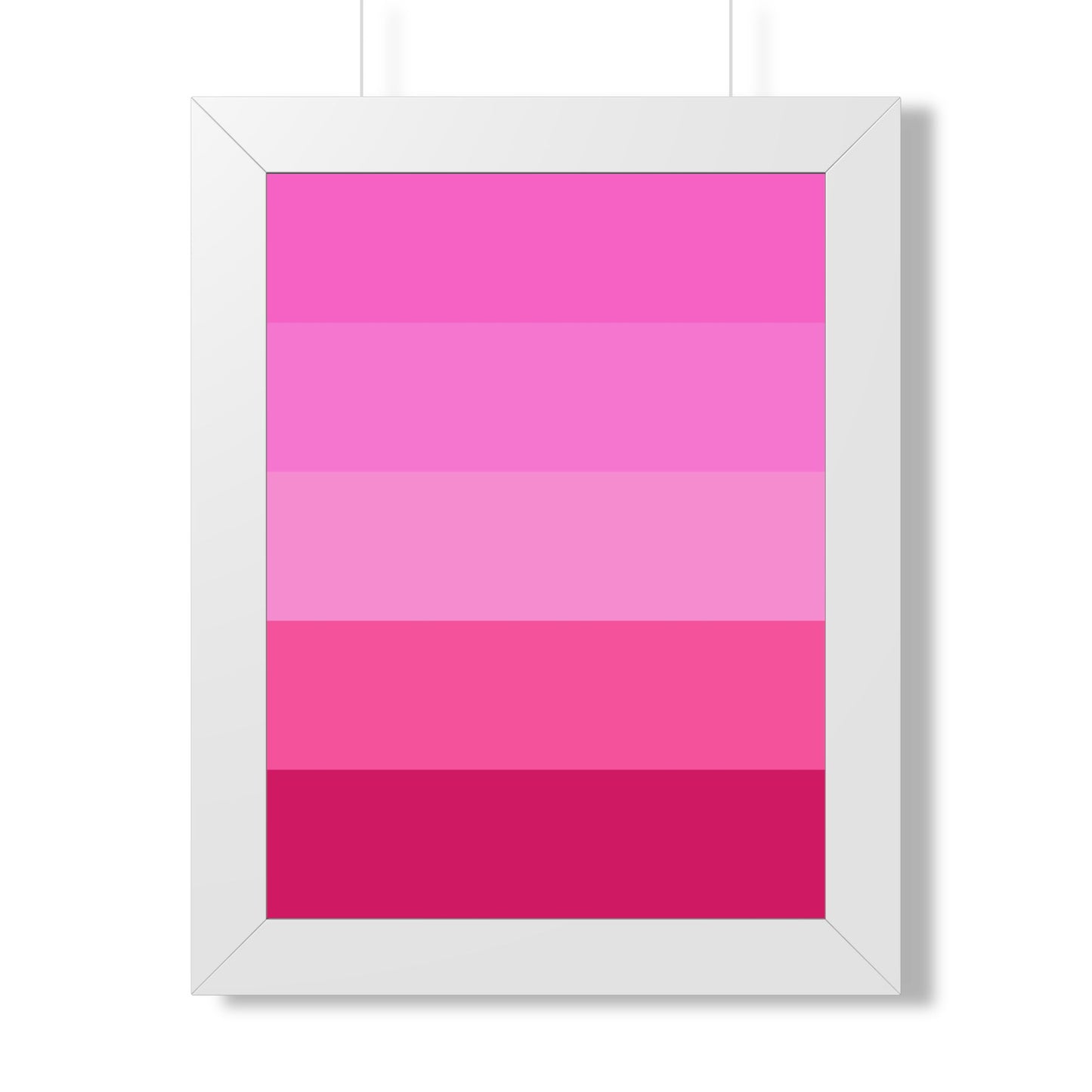 Valentine Rose Colors - Framed Poster