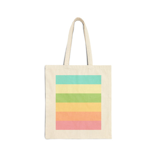 Pastel Stripes - Tote Bag