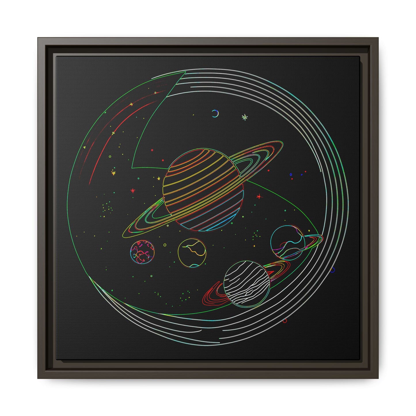 COSMOFX - Framed Canvas