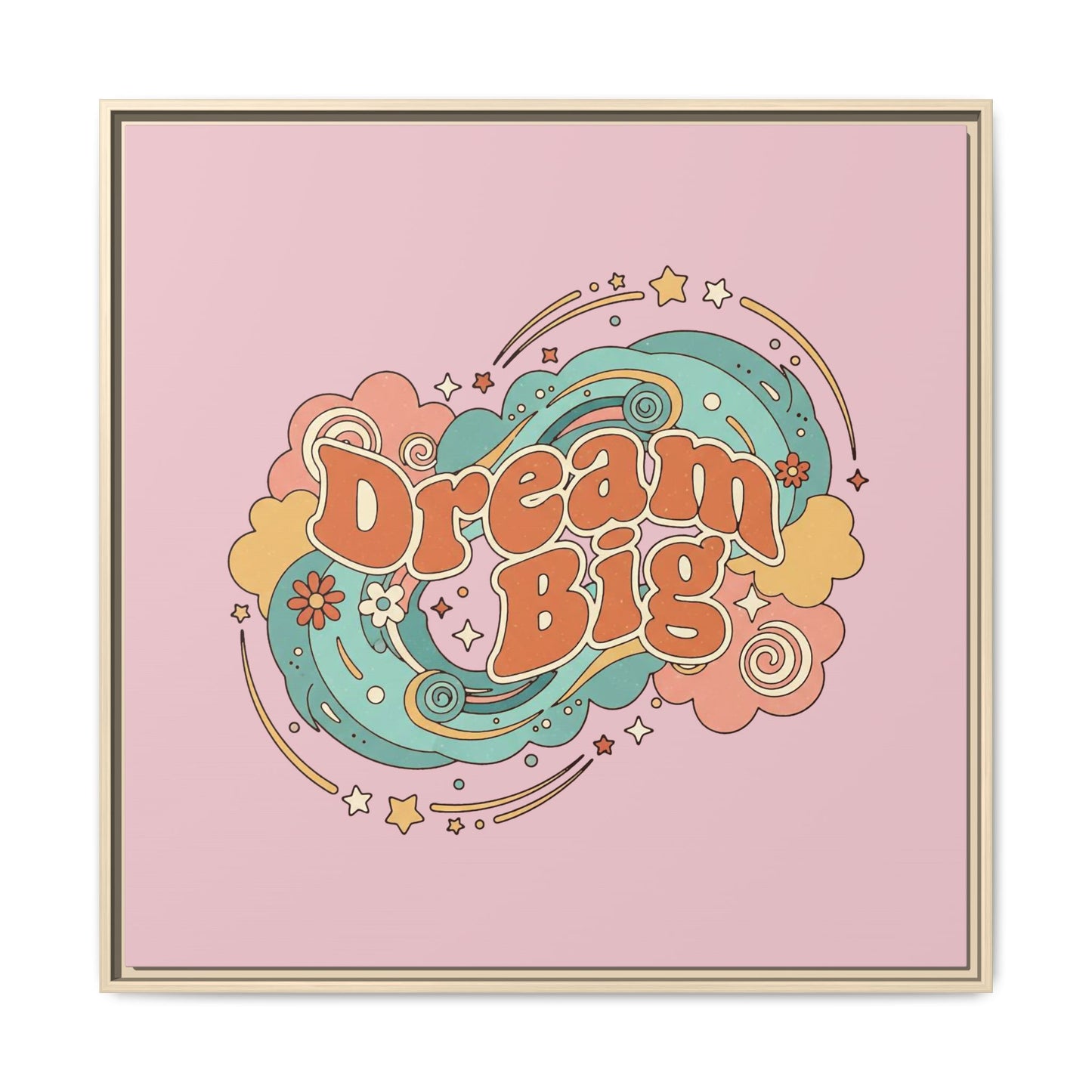 Dream Big - Framed Canvas
