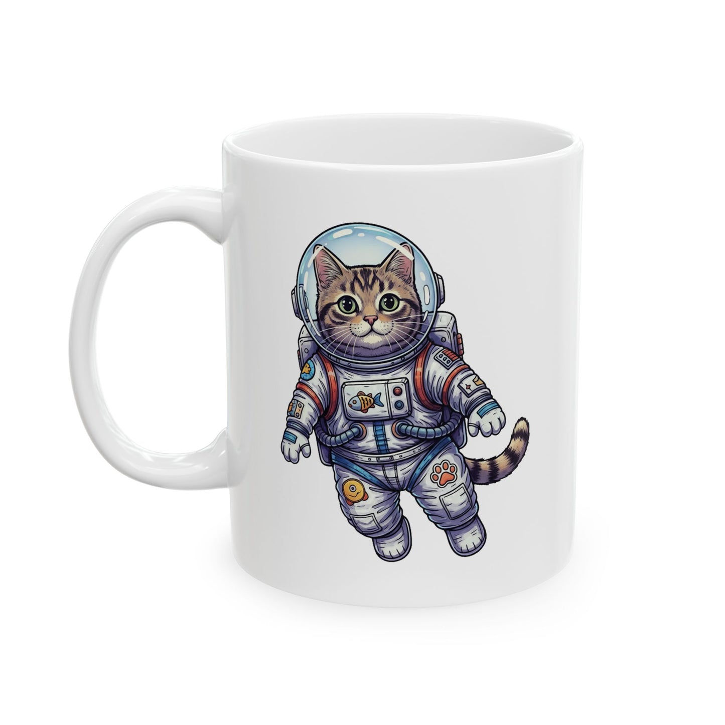 Astronaut Cat - Ceramic Mug