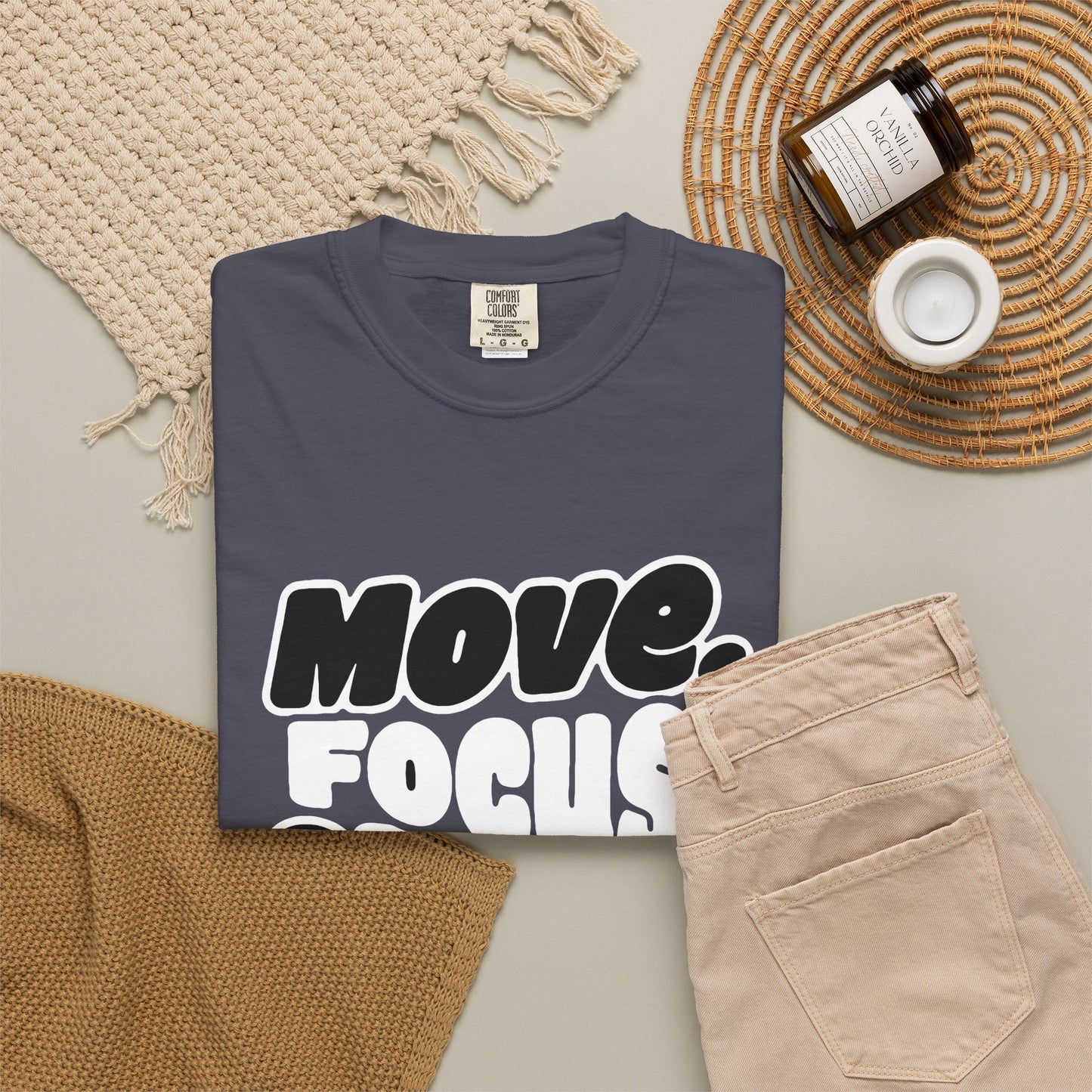Move. Focus. Grow. Repeat. - T-Shirt