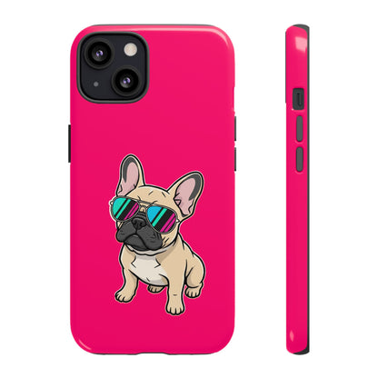 French Bulldog with Sunglasses - Phone Case