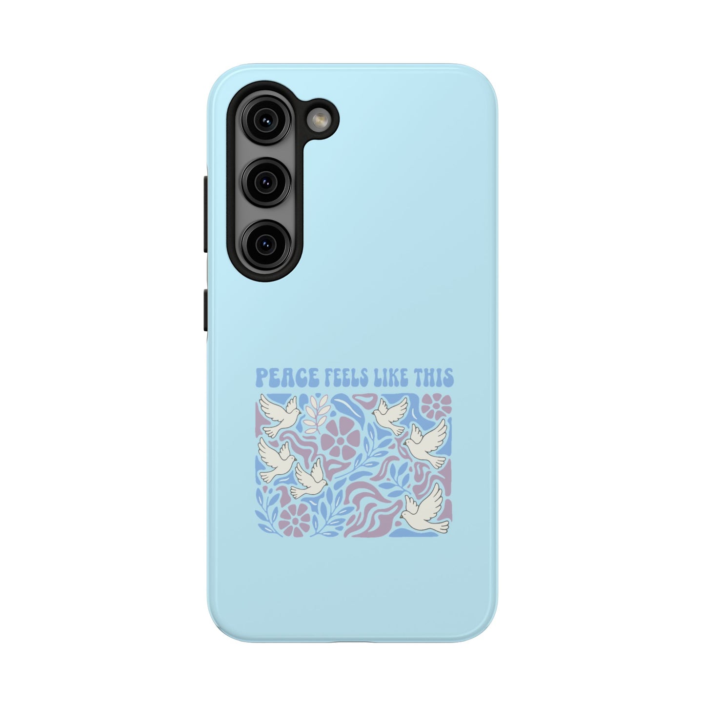 Peace Tells Like This - Phone Case