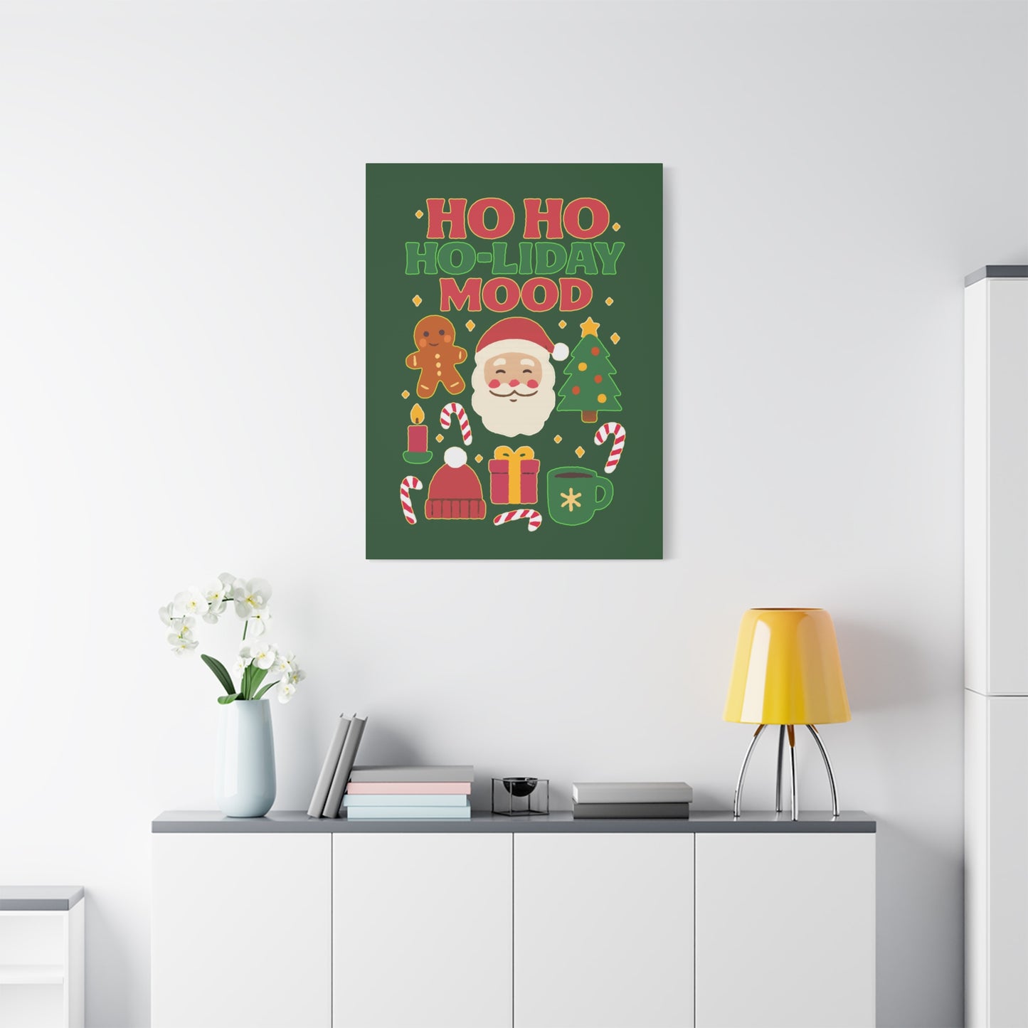 Ho Ho Ho-liday Mood - Canvas