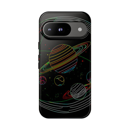Galactic Tough Phone Case, Starry Space Protection, Unique Gift for Astronomers, Celestial Accessories, Trendy Space Lovers