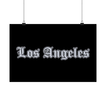 Los Angeles - Silver Edition - Poster
