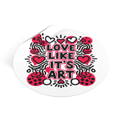 Love Like It's Art - Stickers