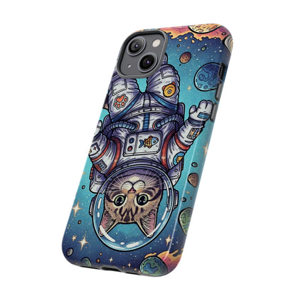 Astronaut Cat - Tough Phone Case