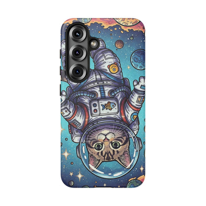 Astronaut Cat - Tough Phone Case