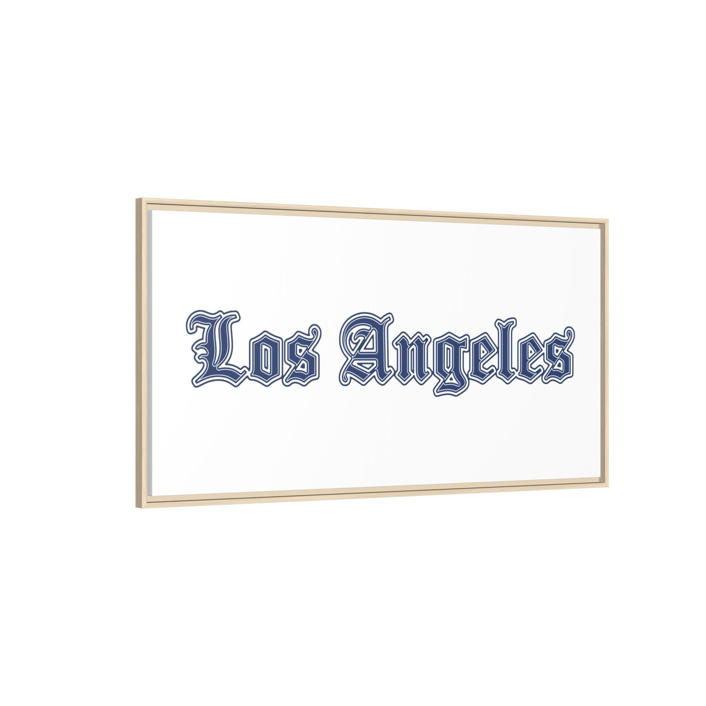 Los Angeles - Framed Canvas