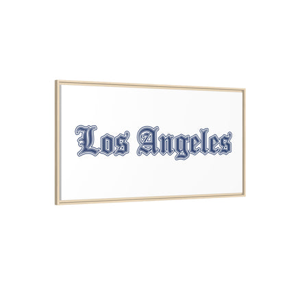 Los Angeles - Framed Canvas