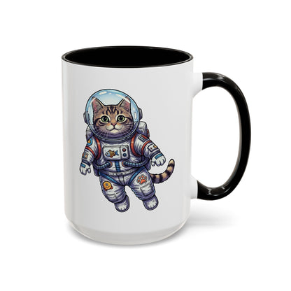 Astronaut Cat - Colorful Mug