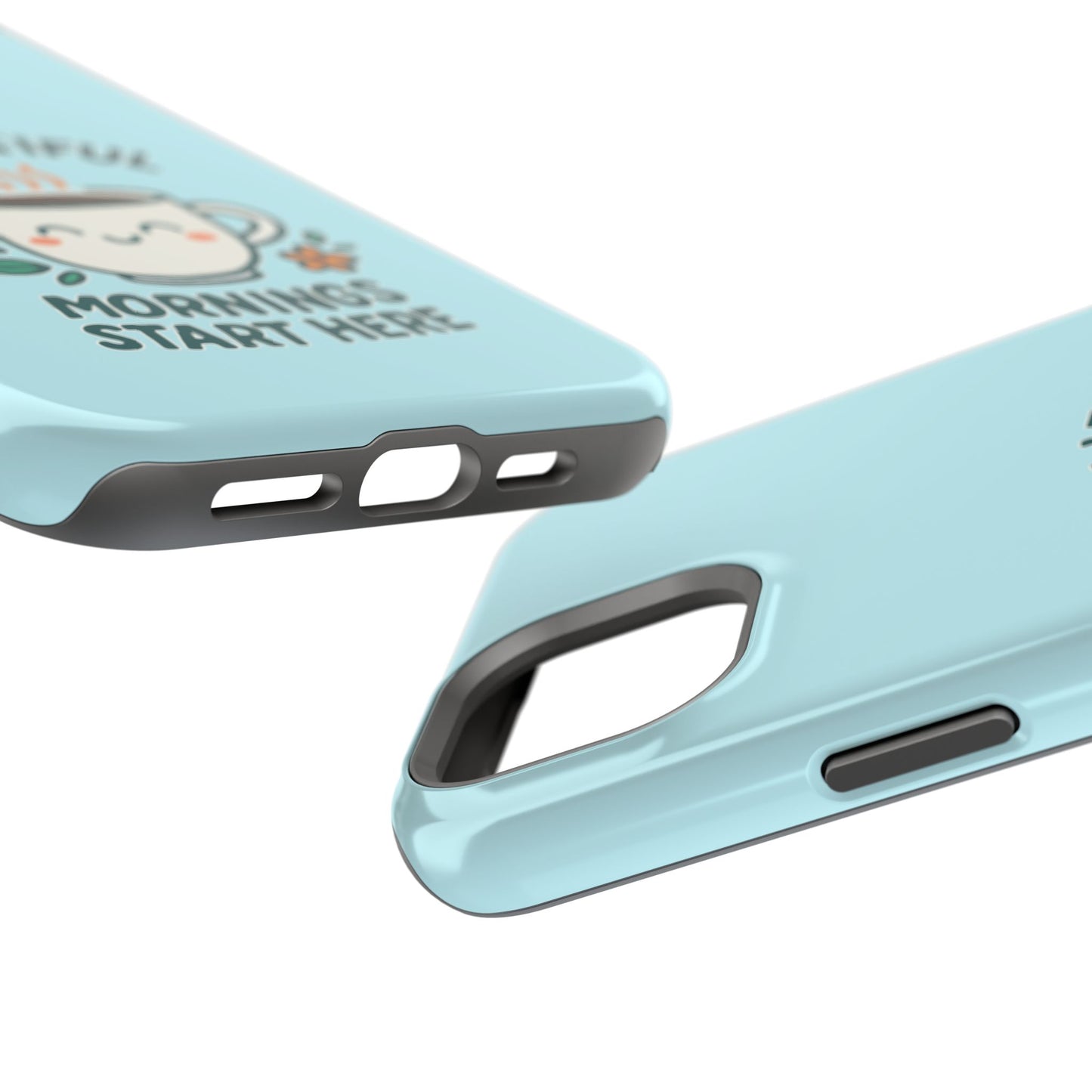Brew-tiful Mornings Start Here - Magnetic Phone Case