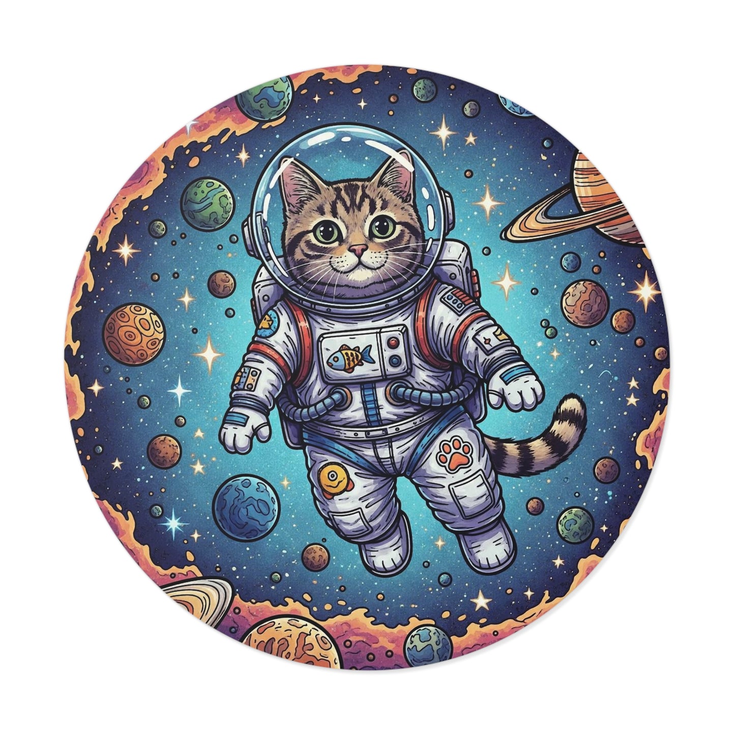 Astronaut Cat - Sticker