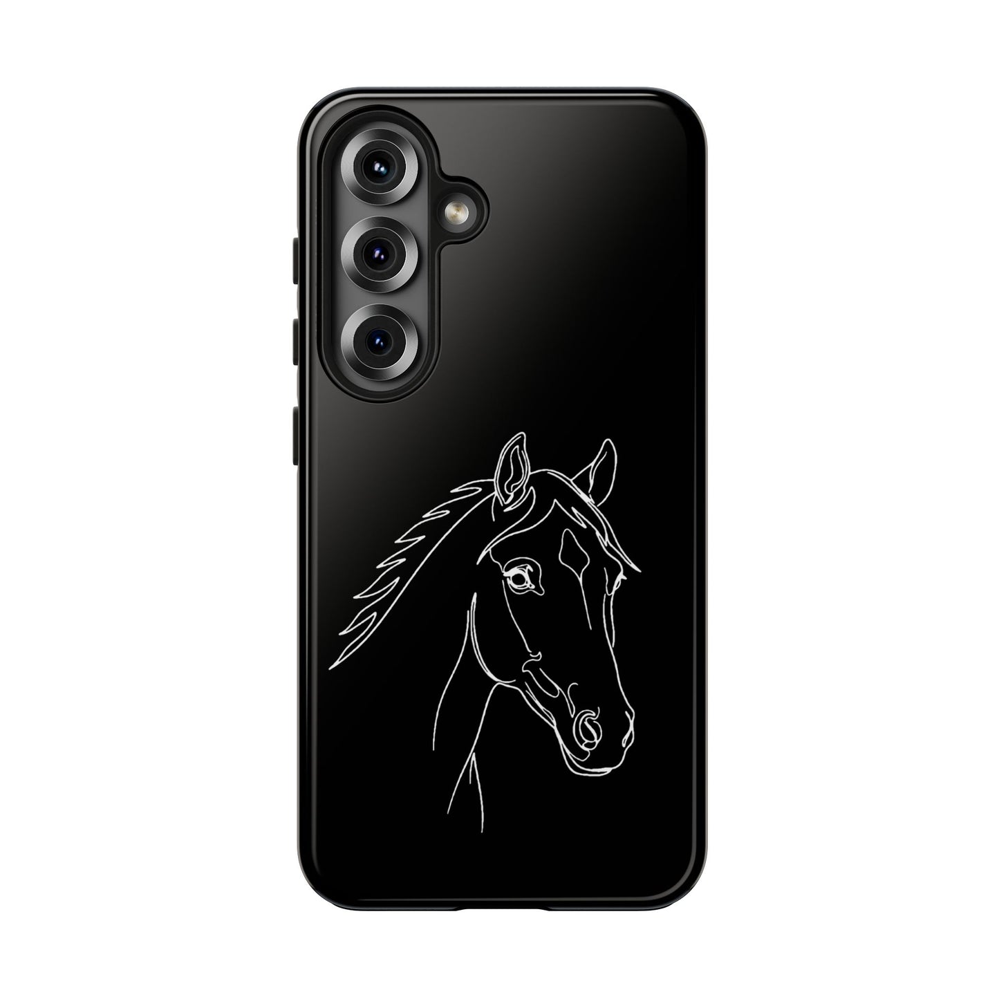 Horse Portrait Sketch - Phone Case