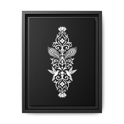 Hummingbird Soulmates - Framed Canvas