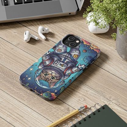 Astronaut Cat - Phone Case