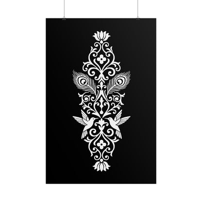 Hummingbird Soulmates - Rolled Poster