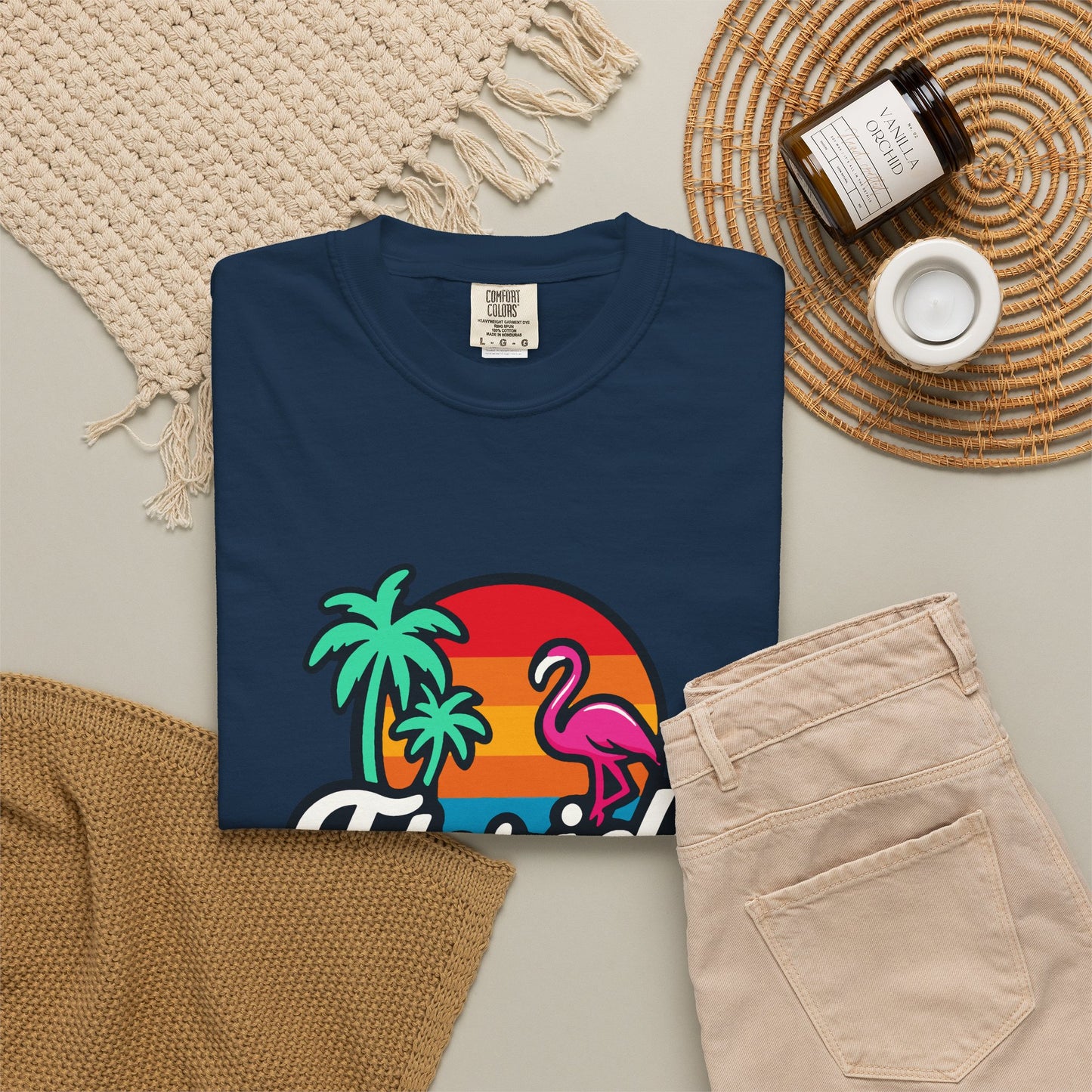 Florida Sunset Palm - T-Shirt