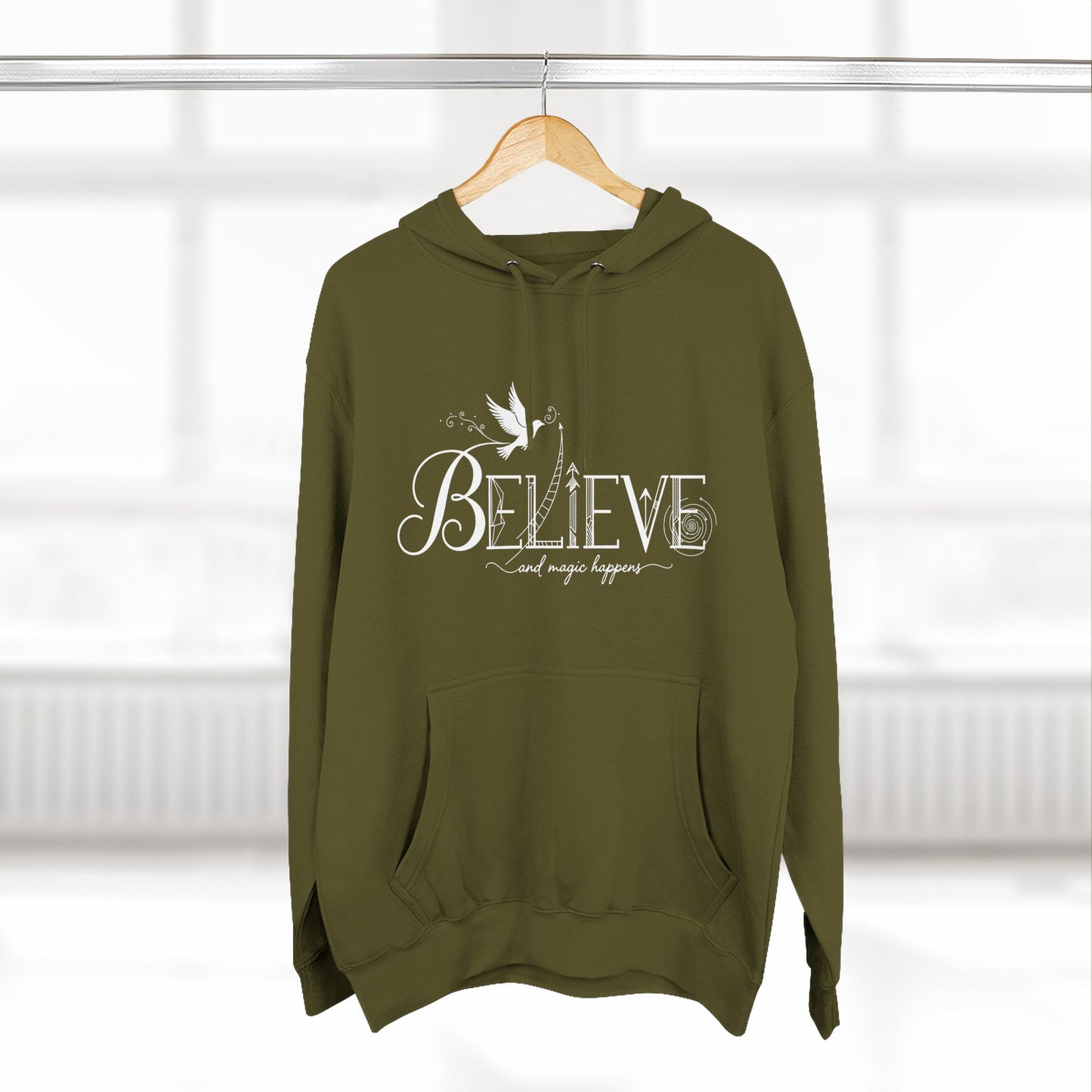 Believe and Magic Happens - Hoodie