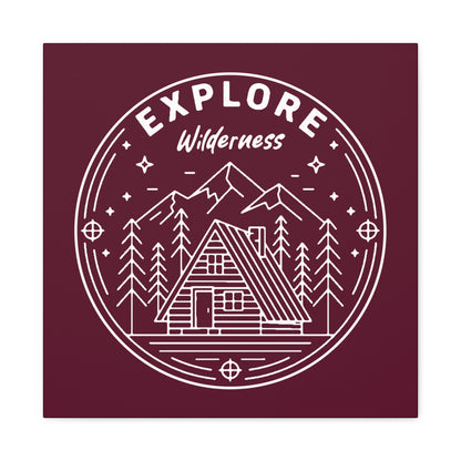 Explore Wilderness - Canvas