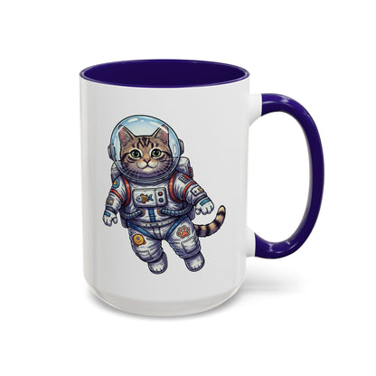 Astronaut Cat - Colorful Mug