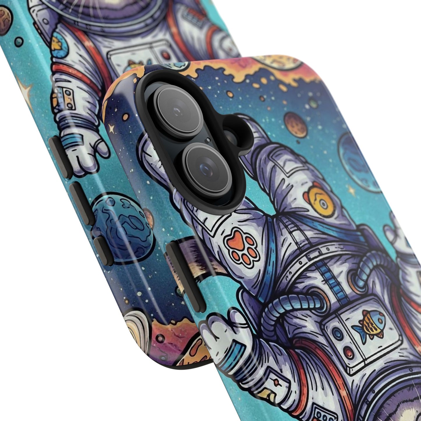 Astronaut Cat - Phone Case