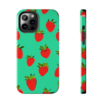 Strawberry Pattern - Phone Case