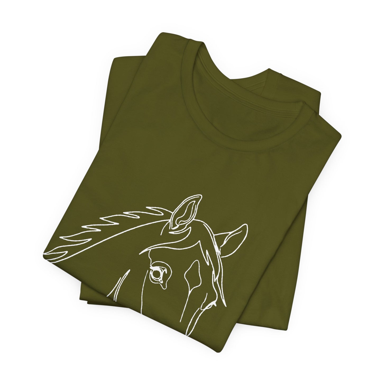 Horse Portrait Sketch - T-Shirt
