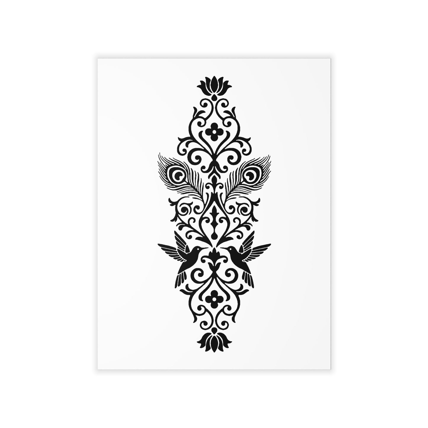 Hummingbird Soulmates - Wall Decal