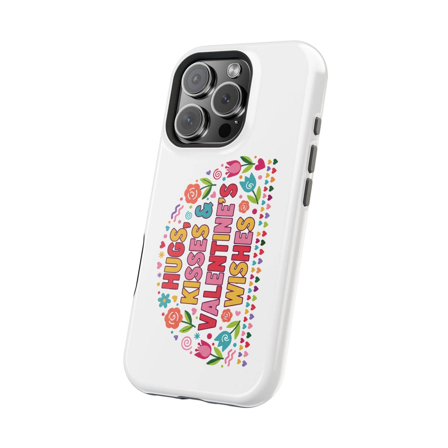 Hugs, Kisses & Valentine’s Wishes - Magnetic Phone Case