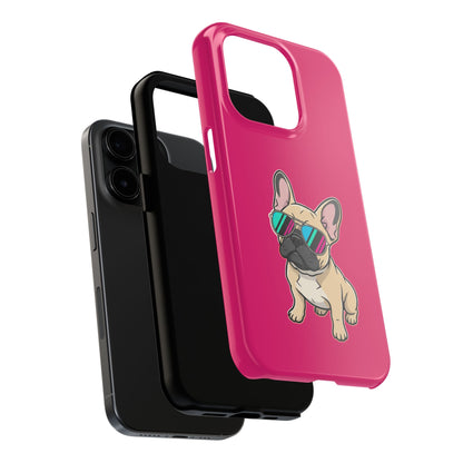 French Bulldog with Sunglasses - Phone Case