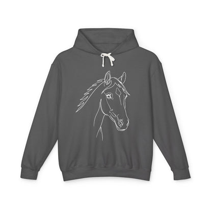 Horse Portrait Sketch - Hoodie