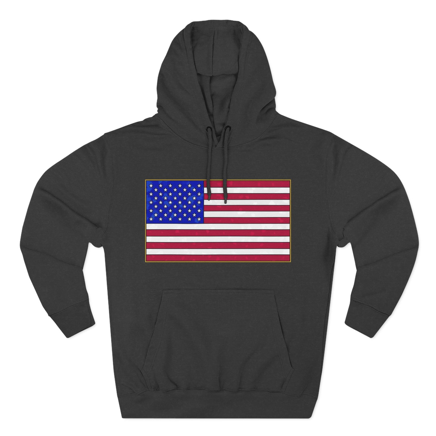 New Glory American Flag (Gold Edge Edition) - Hoodie