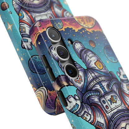 Astronaut Cat - Phone Case