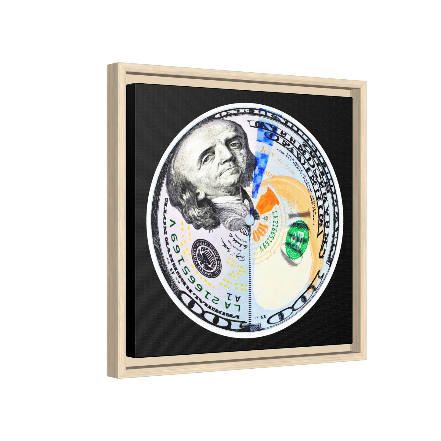THE MOONEY - Framed Canvas
