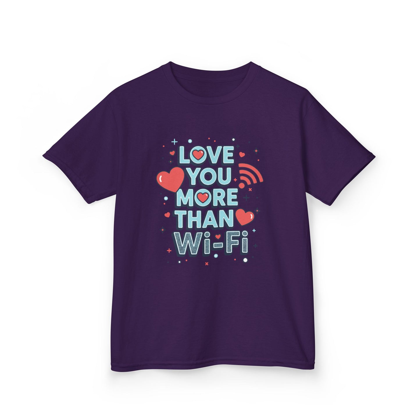 Love You More Than Wi‑Fi - Kids Tee