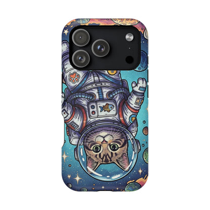 Astronaut Cat - Magnetic Phone Case