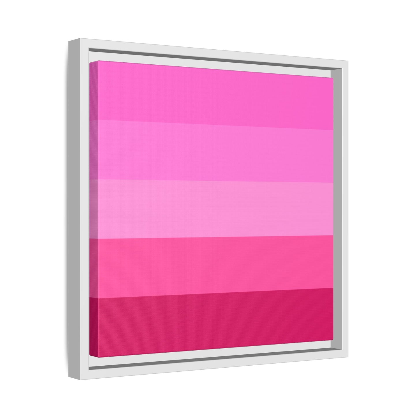 Valentine Rose Colors - Framed Canvas