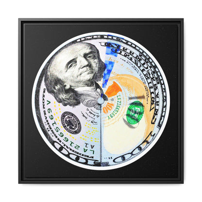 THE MOONEY - Framed Canvas